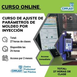 Curso "ONLINE Grabado" de Ajuste de Parámetros de Moldeo por Inyección