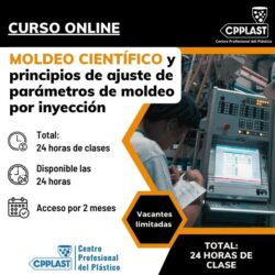 Curso Online de MOLDEO CIENTÍFICO y Principios de Ajuste de Parámetros de Moldeo por Inyección
