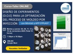 Curso Online de Diseño de Experimentos para Optimizar el Proceso de Moldeo por Inyección con Minitab