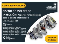 Curso ONLINE EN VIVO de Diseño de Moldes de Inyección